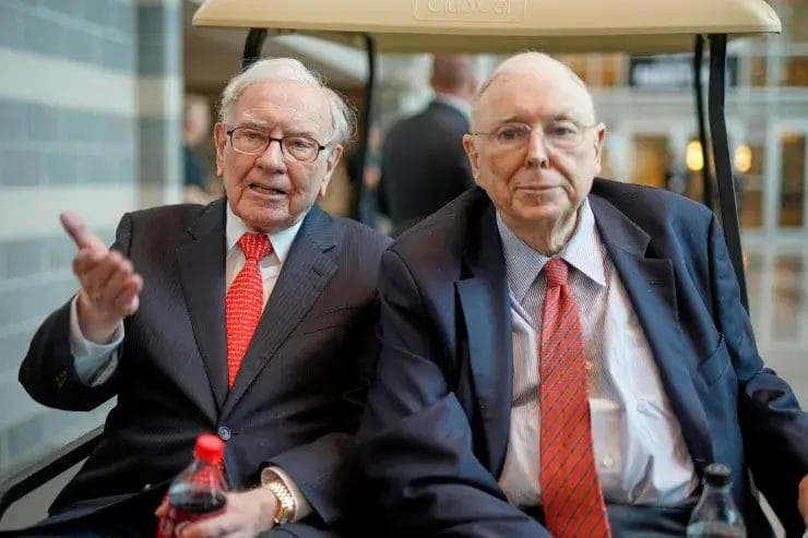 Warrent Buffett and Charlie Munger