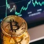 stock photo cryptocurrency bull market bitcoin chart